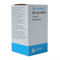Пури-нетол (Пуринетол, Меркаптопурин) в таблетках 50мг N25 в Тюмени и области фото