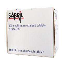 Сабрил (Вигабатрин) таблетки 500мг №100 (100 таблеток) в Тюмени и области фото