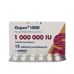 Оспен (Феноксиметилпенициллин) табл. 1млн. МЕ №12 в Тюмени и области фото
