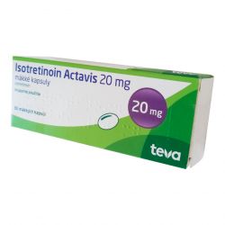 Изотретиноин Actavis (аналог Акненормин, Aknenormin) капс. 20мг 30шт в Тюмени и области фото