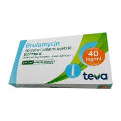 Бруламицин раствор для инъекций 40мг/мл 2мл! (80мг) ампулы №10 в Тюмени и области фото